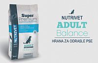 NUTRIVET Super Premium ADULT BALANCE 23/11 - francuska hrana za pse