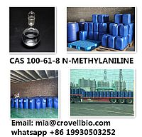 CAS 100-61-8 N-METHYLANILINE supplier in China ( mia@crovellbio.com